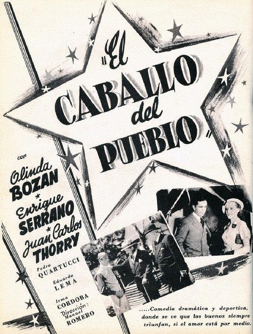 El caballo del pueblo 1935 official movie poster