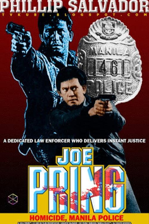 Joe Pring: Homicide Manila Police 1989 official movie poster