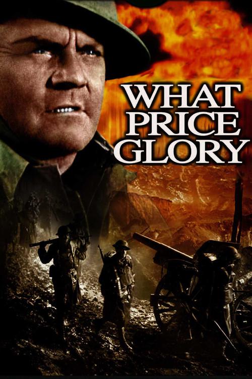 What Price Glory 1952 official movie poster