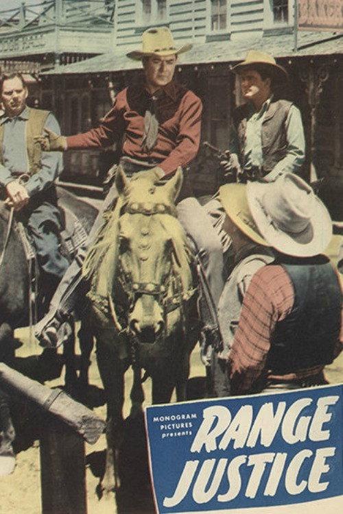 Range Justice 1949 official movie poster