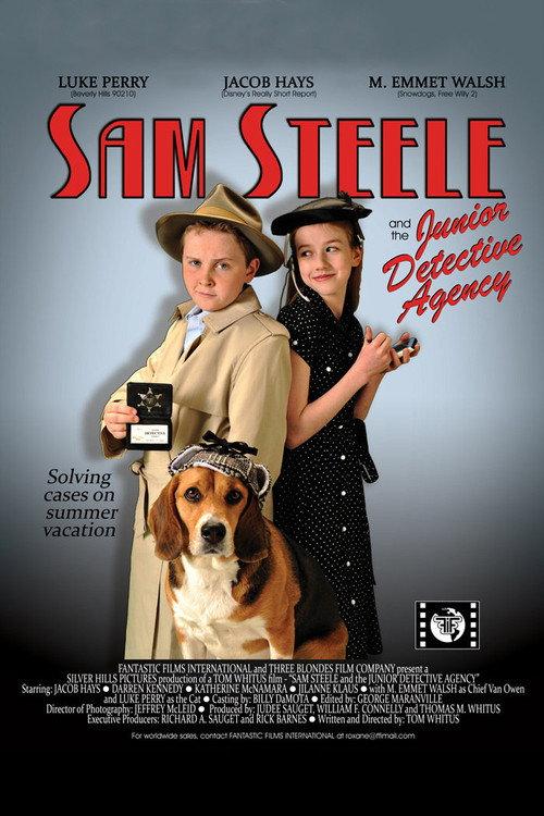 Sam Steele and the Junior Detective Agency 2011 official movie poster