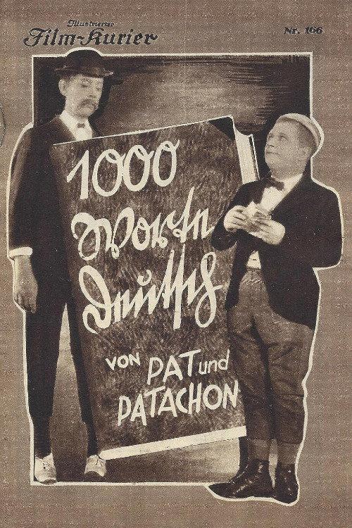 1000 German words 1930 official movie poster