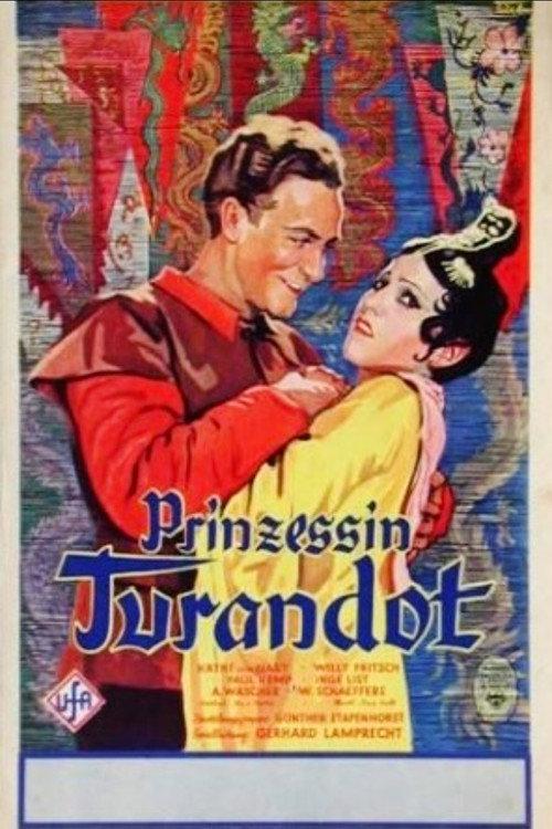 Prinzessin Turandot 1934 official movie poster