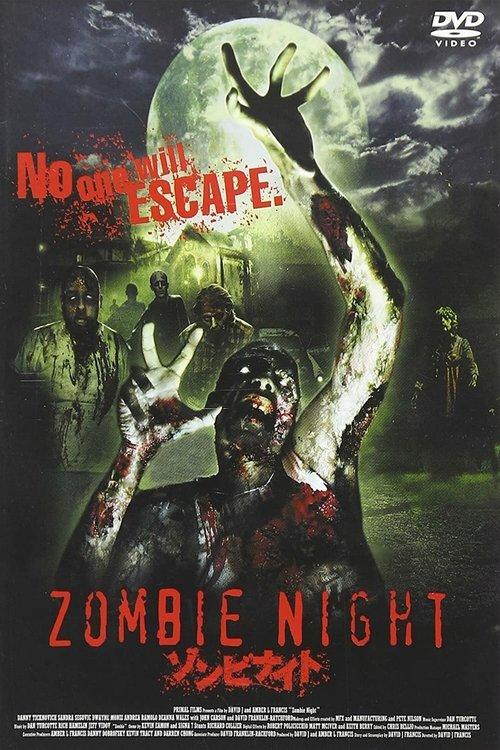 Zombie Night 2003 official movie poster