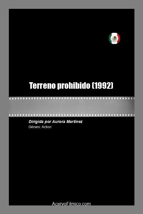 Terreno prohibido 1992 official movie poster