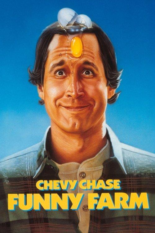 Funny Farm 1988 official movie poster