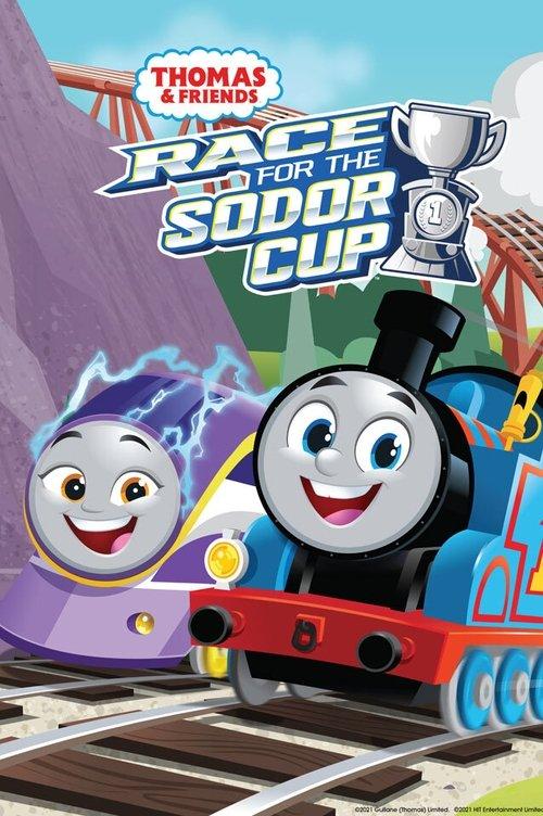 Thomas & Friends: Race for the Sodor Cup 2021 official movie poster
