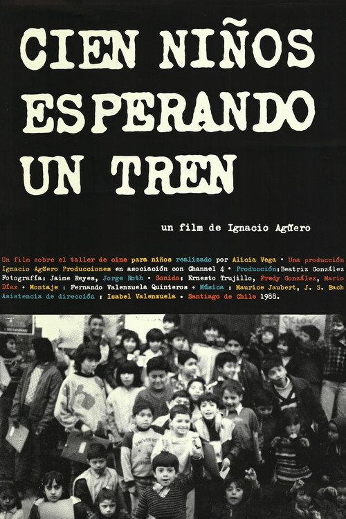 One Hundred Children Waiting for a Train 1990 official movie poster
