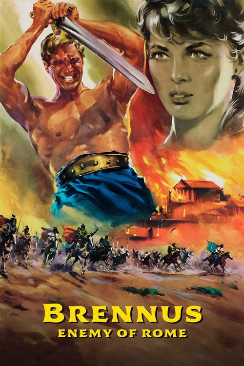 Brennus, Enemy of Rome 1963 official movie poster