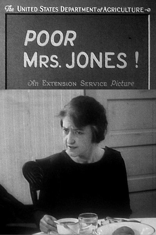 Poor Mrs. Jones 1926 official movie poster