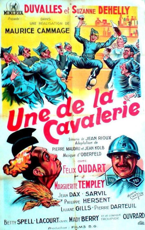Une de la cavalerie 1938 official movie poster