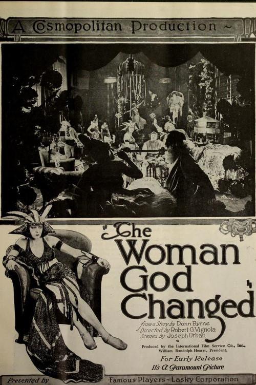 The Woman God Changed 1921 official movie poster