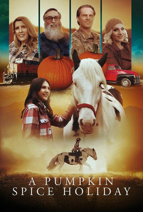 A Pumpkin Spice Holiday  official movie poster