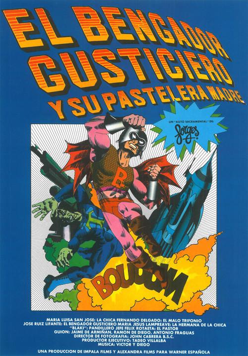 El bengador gusticiero y su pastelera madre 1977 official movie poster