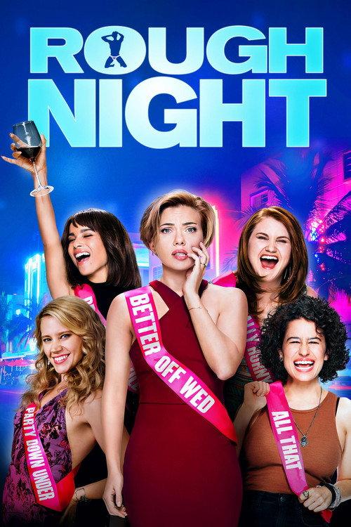 Rough Night 2017 official movie poster
