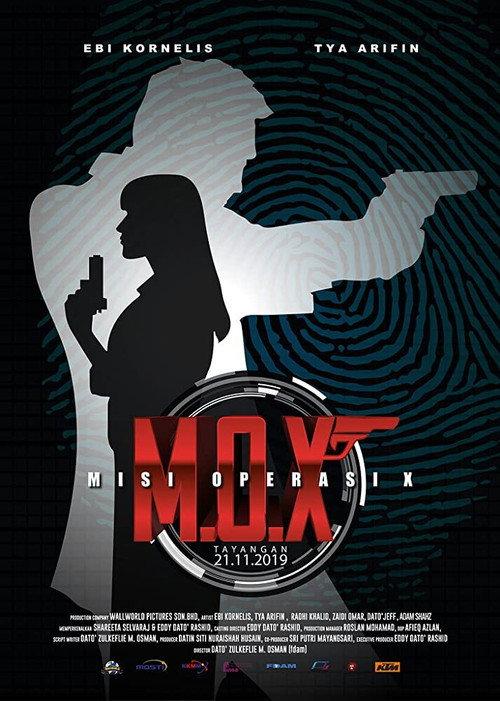 M.O.X: Misi Operasi X 2019 official movie poster