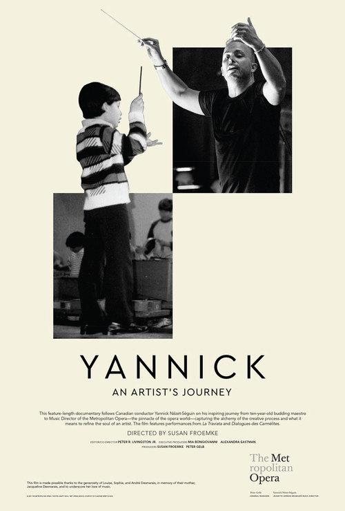 Yannick: An Artist’s Journey 2021 official movie poster