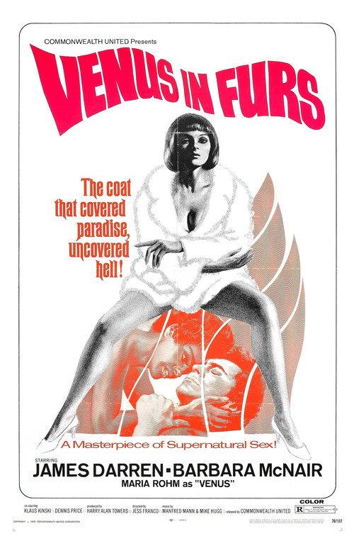 Venus in Furs 1969 official movie poster