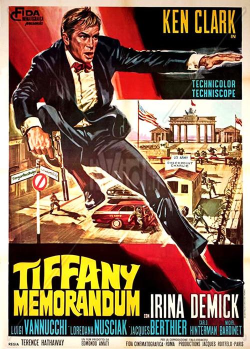 Tiffany Memorandum 1967 official movie poster