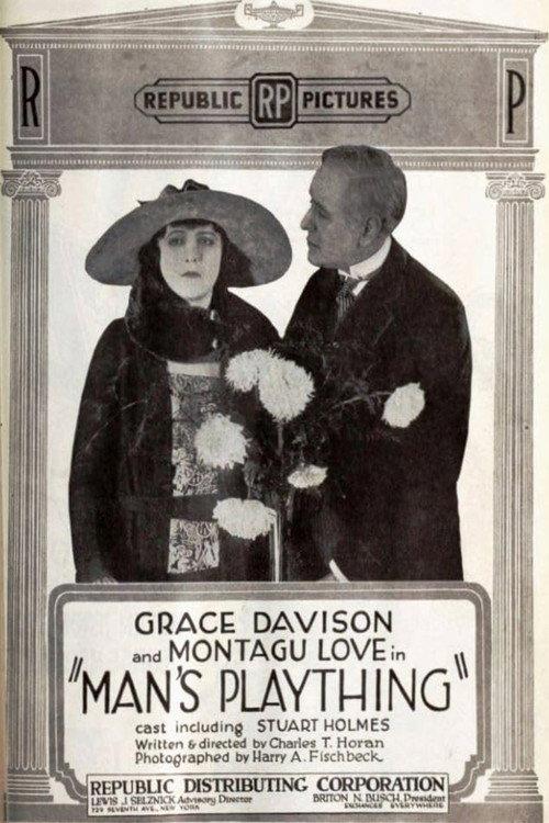 Man's Plaything 1920 official movie poster