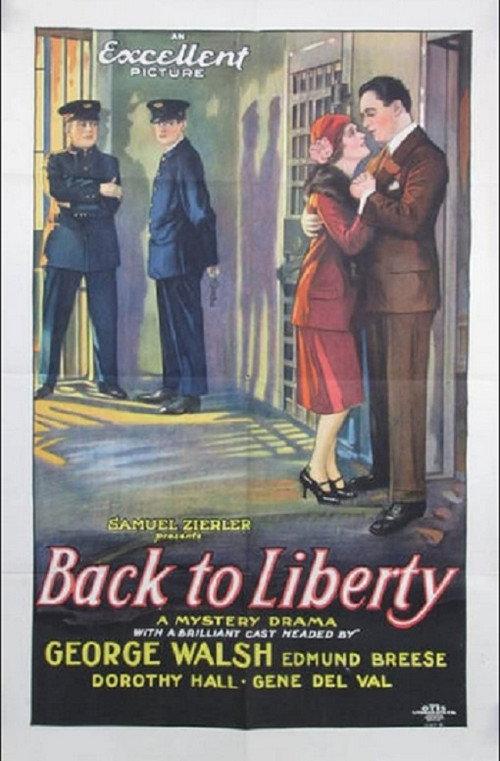Back to Liberty 1927 official movie poster