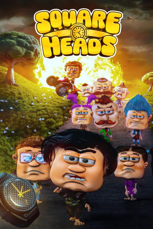 Square Heads 2025 official movie poster