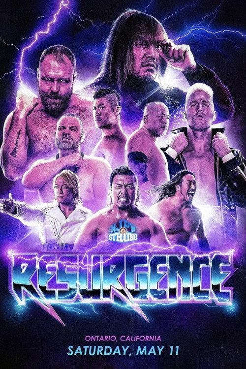 NJPW Resurgence 2024 2024 official movie poster