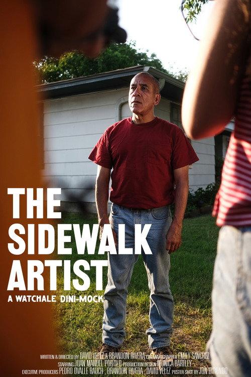 The Sidewalk Artist 2023 official movie poster