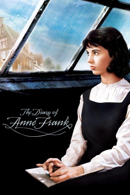 The Diary of Anne Frank 1959 official movie poster
