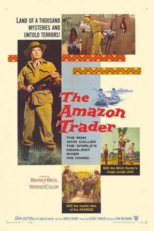 The Amazon Trader 1956 official movie poster