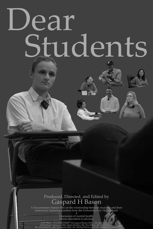 Dear Students 2024 official movie poster