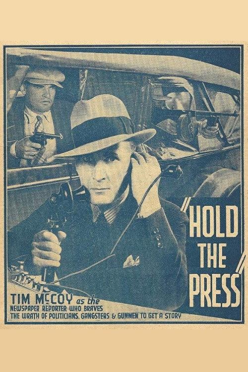 Hold the Press 1933 official movie poster