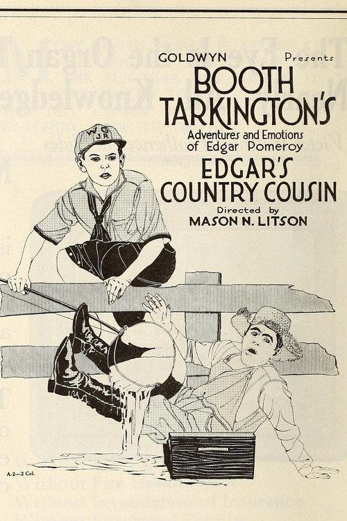 Edgar's Country Cousin 1921 official movie poster