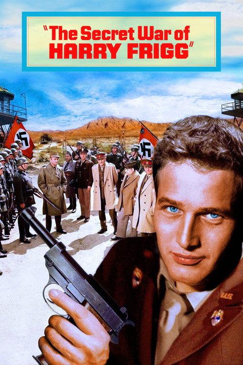 The Secret War of Harry Frigg 1968 official movie poster