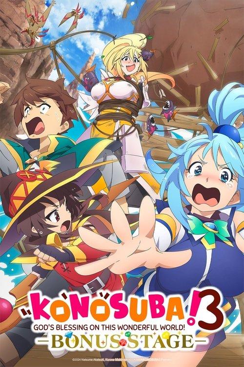 Konosuba: God's Blessing on This Wonderful World! 3: Bonus Stage 2025 official movie poster