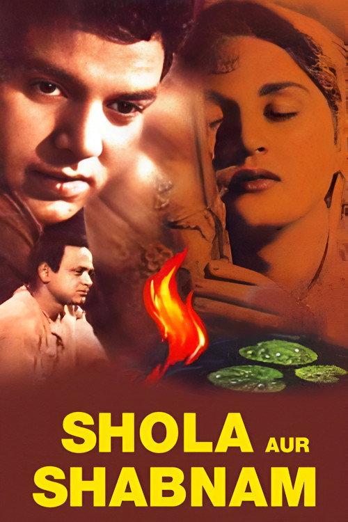 Shola Aur Shabnam 1960 official movie poster