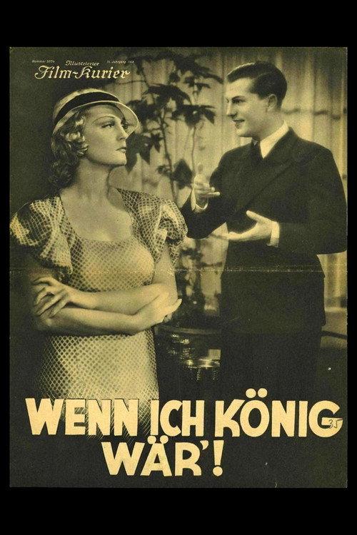 If I Were King 1934 official movie poster