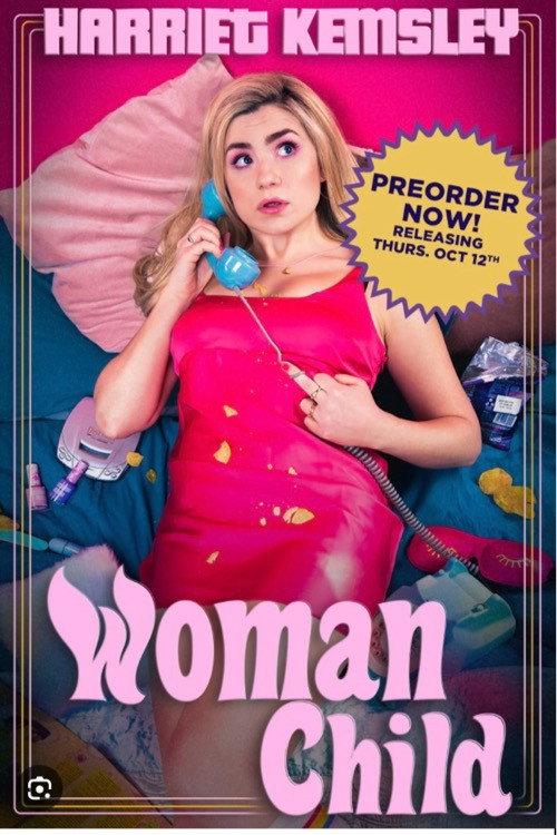 Harriet Kemsley: Woman Child 2023 official movie poster
