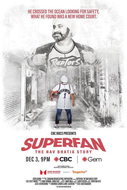 Superfan: The Nav Bhatia Story 2021 official movie poster
