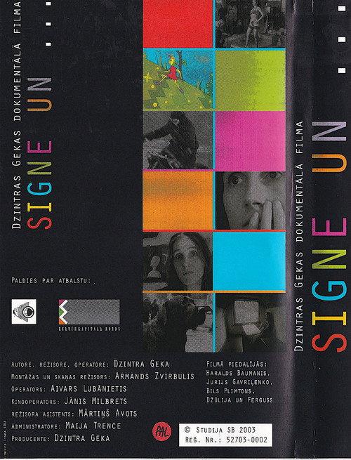 Signe un... 2003 official movie poster