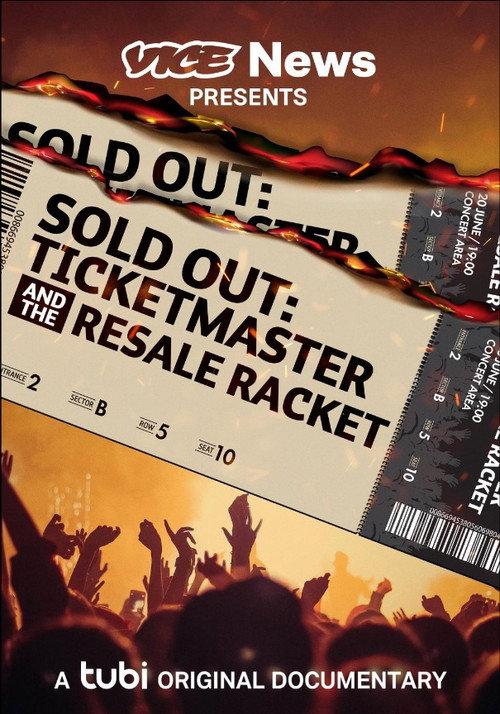 Sold Out: Ticketmaster and the Resale Racket 2023 official movie poster