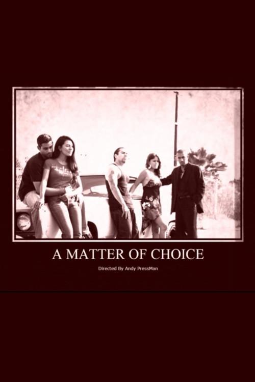 A Matter of Choice 2008 official movie poster