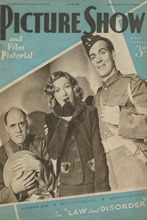 Law and Disorder 1940 official movie poster