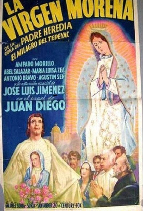 La virgen morena 1942 official movie poster
