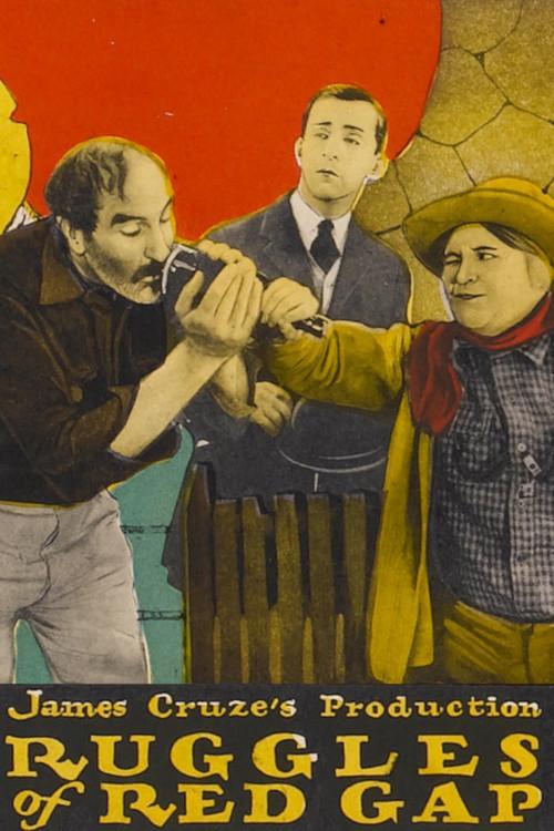 Ruggles of Red Gap 1923 official movie poster