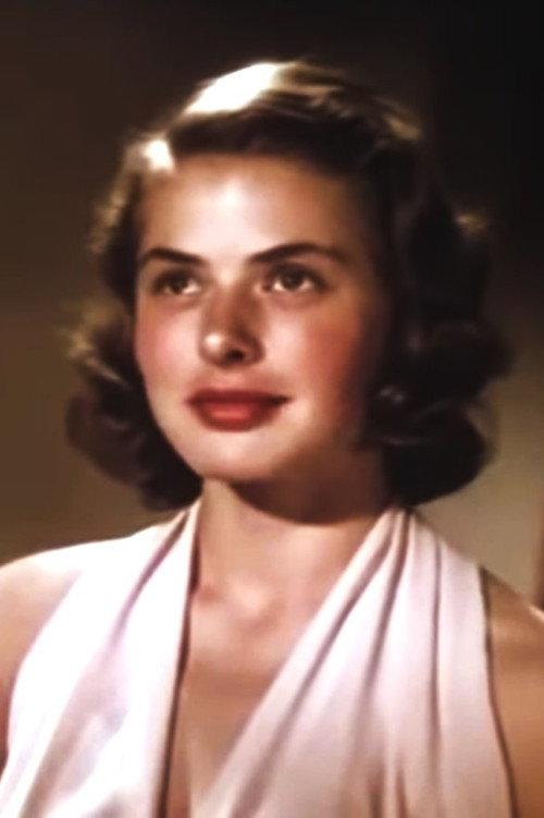 Ingrid Bergman, "Intermezzo" Screen Test 1939 official movie poster
