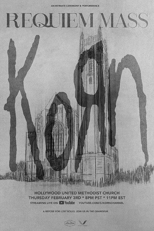 Korn: Requiem Mass 2022 official movie poster