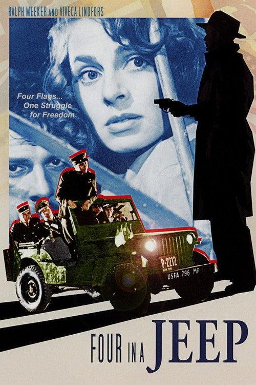 Four in a Jeep 1951 official movie poster