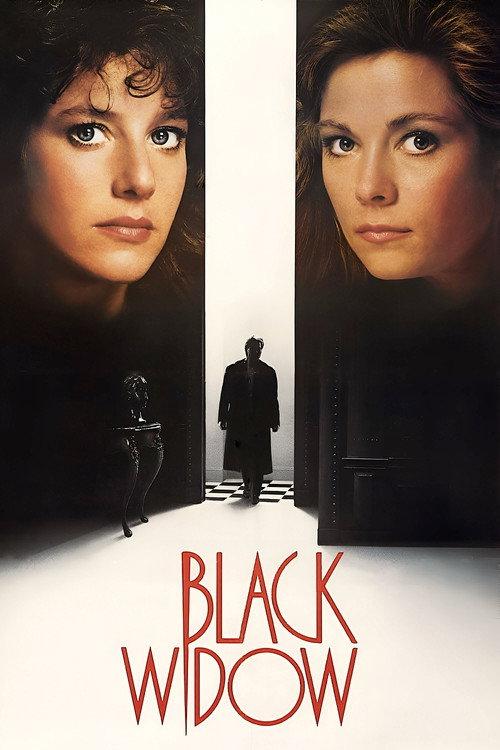 Black Widow 1987 official movie poster