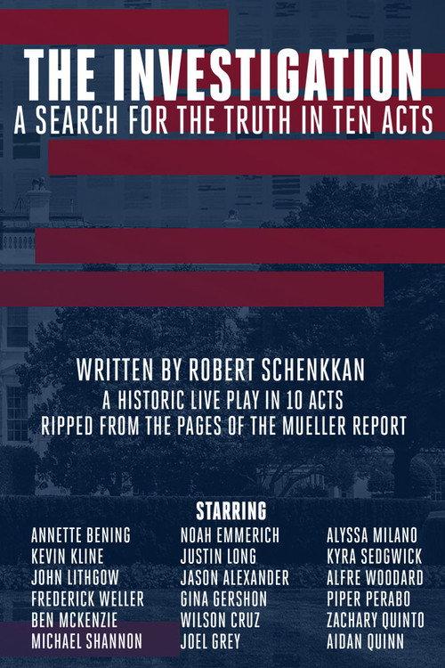 The Investigation: A Search for the Truth in Ten Acts 2019 official movie poster